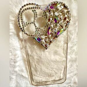 iPhone 14 Pro Max Clear Case 
Colour: Aurora borealis crystal